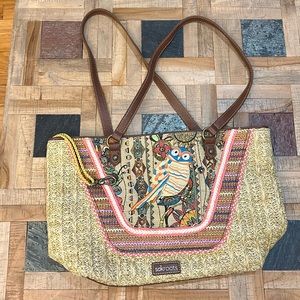 Sakroots‎ Straw Owl bag